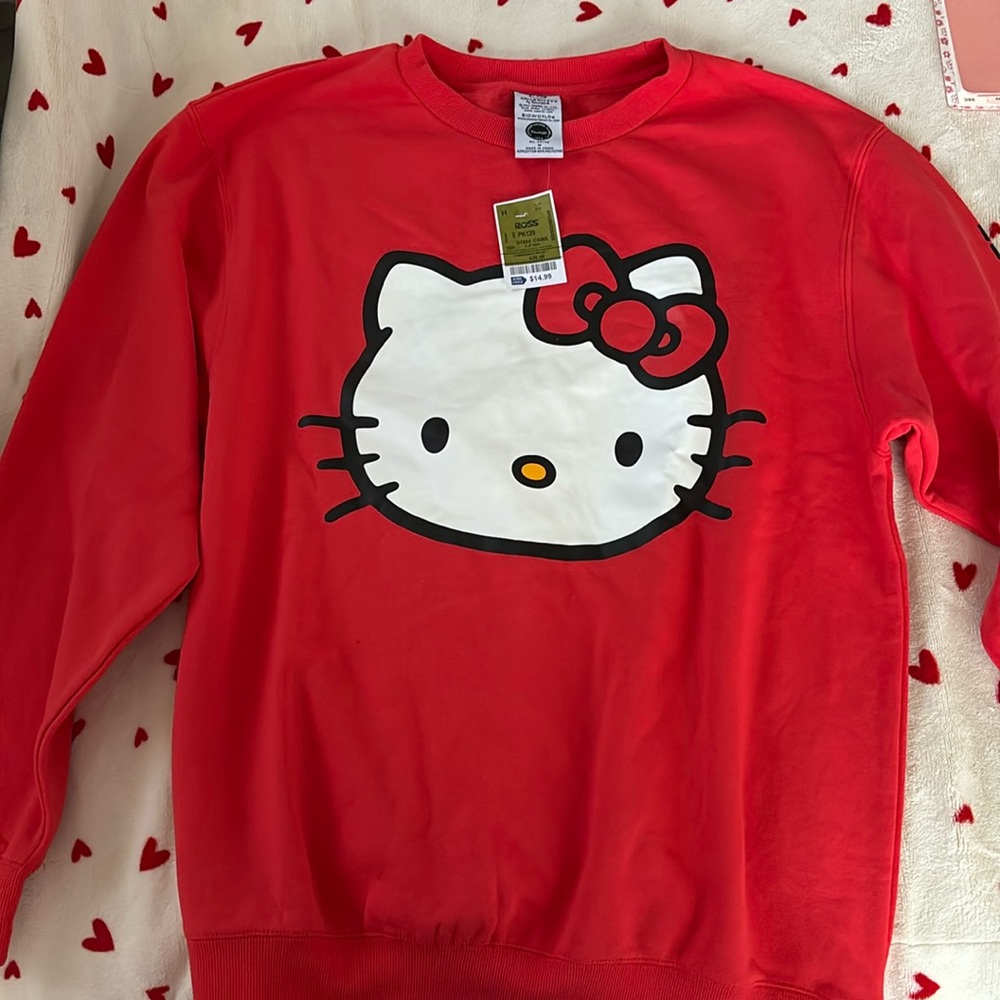red hello kitty sanrio sweatshirt